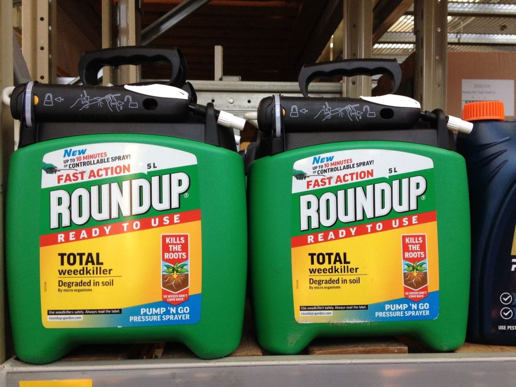 Roundup - glyphosphate base herbicide